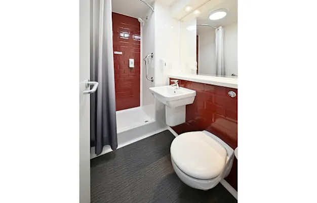 Photo of the ensuite in a Standard Double Room in Huddersfield hotel