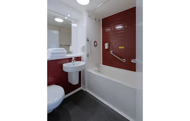 Photo of the ensuite in a Standard Family Room in Huddersfield hotel