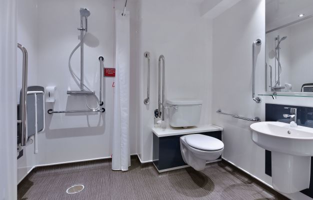 Photo of the ensuite in a Accessible Room in Norwich Central Riverside hotel