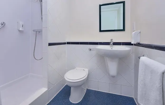 Photo of the ensuite in a Standard Small Family Room in Chester-le-Street hotel